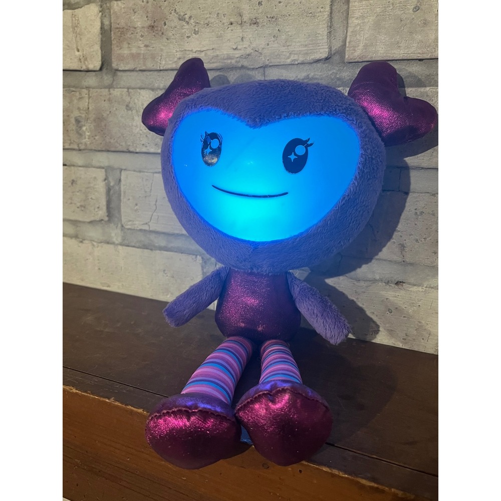 Purple Brightlings interactive plush doll by Spin Master‎
